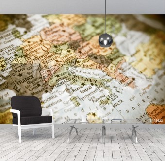 Picture of Close up map Italy